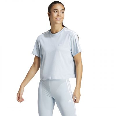 4. adidas Essentials 3-Streifen Single Jersey Crop Top W IS1568