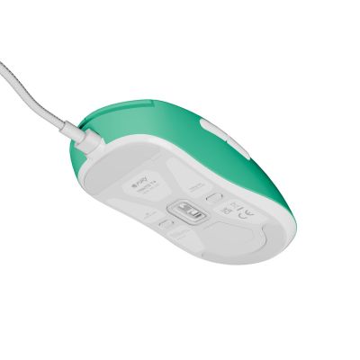 10. Gaming-Maus Fury Tanto T4, 12.000 DPI, RGB, mint, kabelgebunden