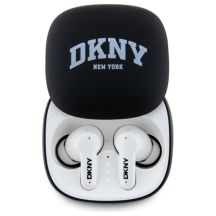 DKNY TWS BT 3D Rubber Matte Finish Bluetooth-Kopfhörer – Schwarz