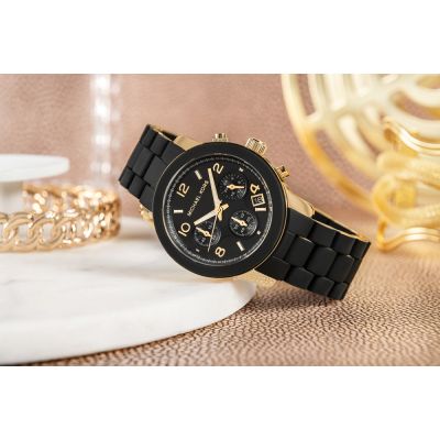 6. MICHAEL KORS Runway MK7385 Damenuhr + Box