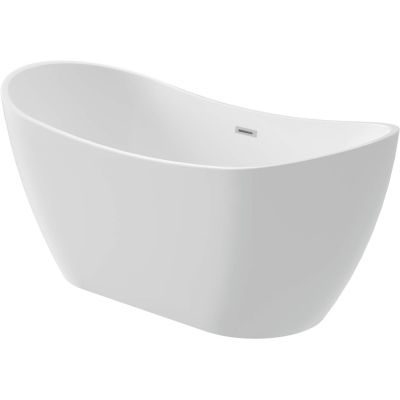 Freistehende ovale Acrylbadewanne – 160 cm