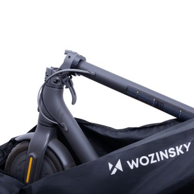 7. Wozinsky Wasserdichte Scooter-Abdeckung, Scooter-Tasche, Schwarz (WSB5BK)