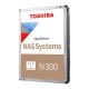 Toshiba N300 Festplatte 12 TB 7200 U/min 512 MB 3,5" SATA III