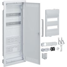 Kunststoff-Schaltschrank PT Hybrid 24M 2x Montageplatte IP40 865x335x90 perforierte Tür Volta.Hybrid
