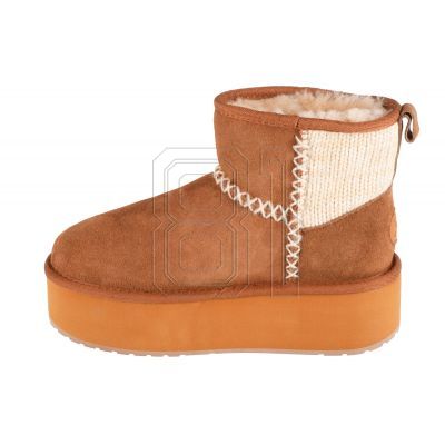 7. EMU Australia Stinger Knit Flatform W W13143-CHES Schuhe