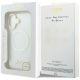 8. Guess IML Gradient Script Metal MagSafe Hülle für iPhone 17 - Weiß