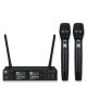 6. DNA XMIC 2 – Drahtloses Dual-Set bestehend aus 2 Handmikrofonen und einem Empfänger, UHF-Band 518–542 MHz