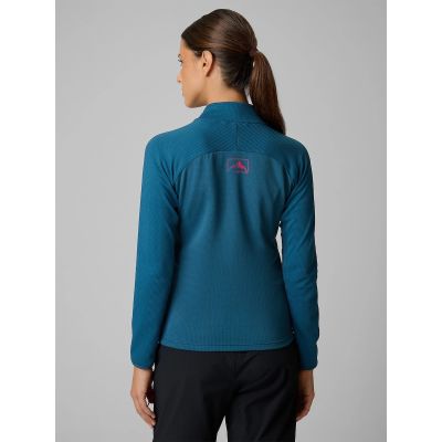 2. Damen-Trekking-Sweatshirt, schmal geschnitten, ohne Kapuze, Größe 4F 4FRSS26TFSWF0986-46S