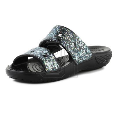 8. Crocs Classic Glitter Sandal Jr. 207788-0C4 slippers