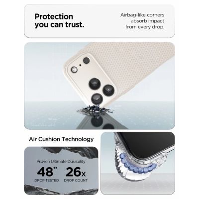 9. Spigen Liquid Air Hülle für iPhone 18 Pro Max / 17 Pro Max – Titan