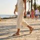 9. Beigefarbene Damen-Strand-Flip-Flops Filippo DK7899