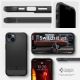 8. Spigen Rugged Armor Mag-Hülle mit MagSafe für iPhone 14 – Mattschwarz