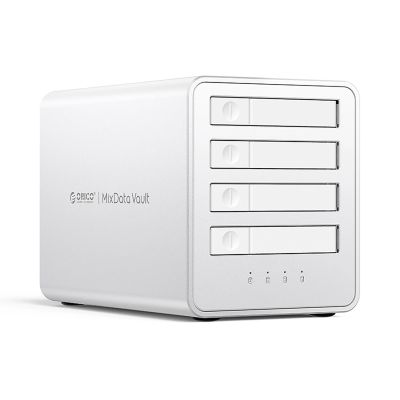 Orico 8848U4 DAS Series 4-Bay M.2 NVMe SSD-Festplattenarray – Weiß