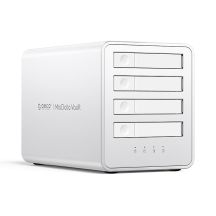 Orico 8848U4 DAS Series 4-Bay M.2 NVMe SSD-Festplattenarray – Weiß