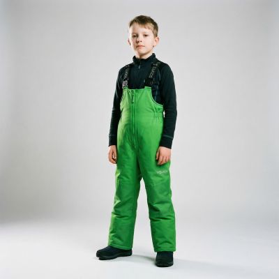 3. Trollkids Kinder Nordkap-Hose Wintersporthose für Mädchen/Jungen grün (902-303)
