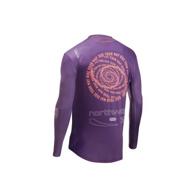 2. NORTHWAVE Edge 2 Jersey LS Lila