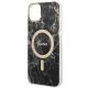 6. Set Guess GUBPP14SHMEACSK Case+ Charger iPhone 14 6.1" schwarz/schwarz Hartschalenetui Marble MagSafe