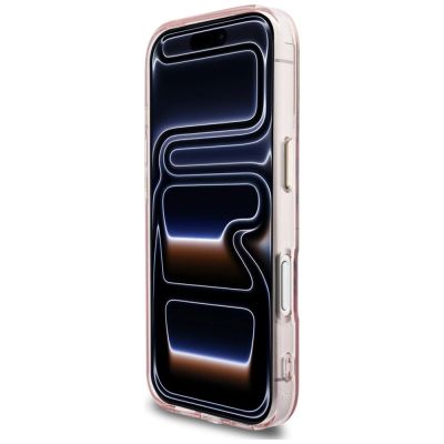 5. Karl Lagerfeld IML KL Script Logo MagSafe Hülle für iPhone 17 Pro Max – Pink