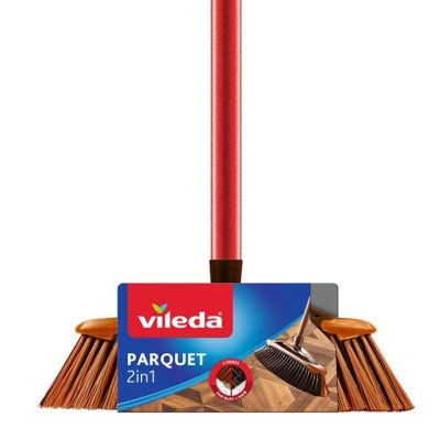 Vileda 2-in-1 Parkettbürste