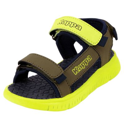 2. Kappa Kana MF K Sommer Kinder Sportsandalen gelb/grün (260886MFK-3331)