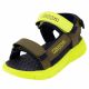 2. Kappa Kana MF K Sommer Kinder Sportsandalen gelb/grün (260886MFK-3331)
