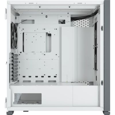 4. Corsair | PC-Gehäuse mit Seitenwänden aus gehärtetem Glas | 7000D Luftzirkulation | Weiß | Full-Tower | Netzteil inklusive | ATX-Format