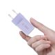 5. Tech-Protect NCM33 PD 33W QC3.0 USB-C / USB-C Wandladegerät - Lila