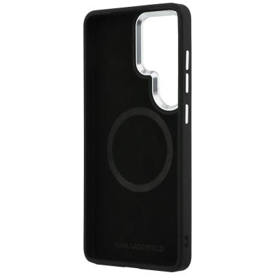7. Karl Lagerfeld Perforierte KL MagSafe Hülle für Samsung Galaxy S26 Ultra - Braun