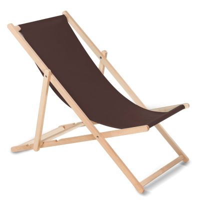 2. GreenBlue GB183 Brauner Gartenliegestuhl