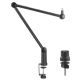 2. Maclean Professioneller Mikrofonhalter, Galgen, max. 1 kg, MC-898