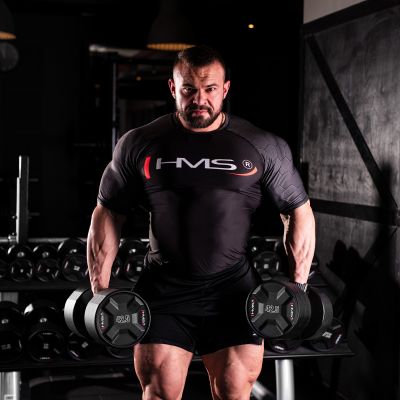 2. HPC 42,5 kg Polyurethan-Hantel CPU HMS