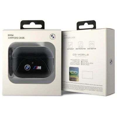 4. BMW Curved Line Schutzhülle für AirPods Pro 2 – Schwarz