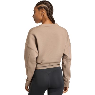 9. Damen-Sweatshirt adidas Hyperglam beige KQ5197