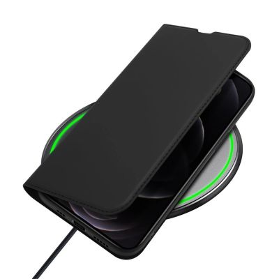 6. Dux Ducis Skin Pro Holster Flip Cover für iPhone 13 Pro schwarz