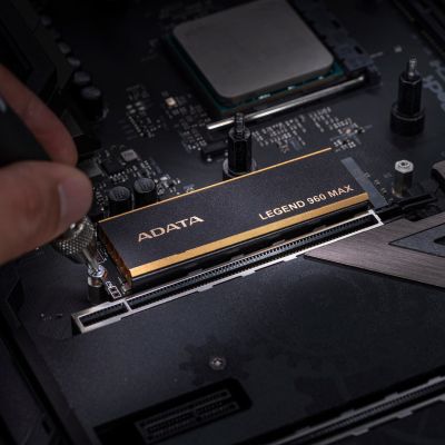 10. ADATA Legend 960 MAX 4 TB M.2 2280 PCI-E x4 Gen4 NVMe SSD