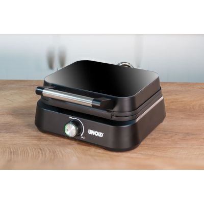 6. Unold 48275 2-Waffeleisen 1500W Schwarz