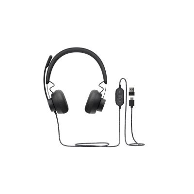 Logitech Zone Kabelgebundene Ohrhörer USB Teams Headset
