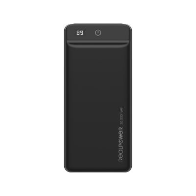 3. RealPower PB-30k PD 30000 mAh Schwarz