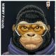 10. Nimmy Cool&Cute 2.0 Monkey Hülle für iPhone 16 - Schwarz