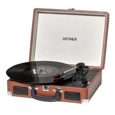 2. Denver VPL-120BROWN Plattenspieler Braun
