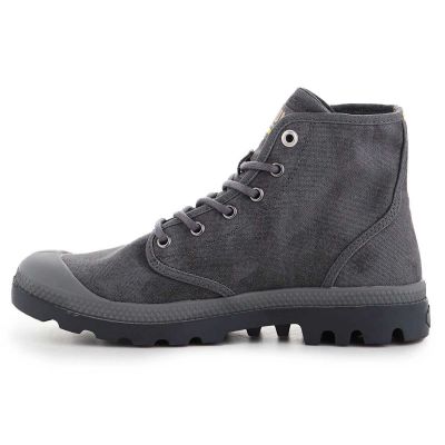 6. Palladium Pampa Hi Wax U French Metal Schuhe 77222-068-M