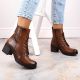 3. Potocki W WOL177B Plateau-Stiefeletten in Kamel