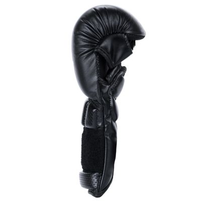 12. MMA Sparring Handschuhe M - Warrior Schwarz - LegacySeries