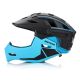 3. Meteor Hydra M Integral-Fahrradhelm 55-58 cm Schwarz/Blau