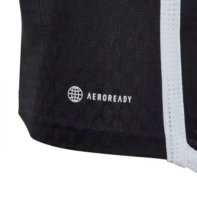 4. adidas Tiro 23 Wettkampf-Trikot für Kinder, Schwarz, IC7461