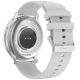 4. RUBICON RNCF11 Damen-Smartwatch Silber/Grau SMARUB242