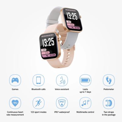 8. LAMAX BCool2 Plus Smartwatch in Roségold