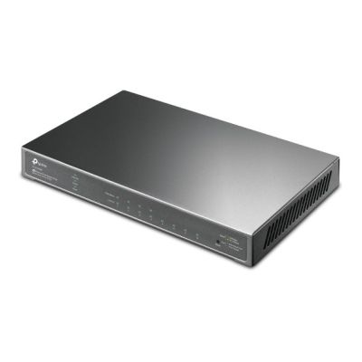 2. TP-Link JetStream TL-SG2008P Managed Network Switch L2/L2+ Gigabit Ethernet (10/100/1000) mit PoE-Unterstützung, Schwarz
