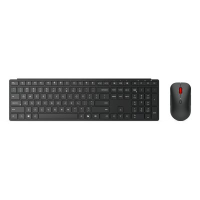 2. Lenovo 4X31S04814 Tastatur und Maus inklusive, Office RF Wireless + Bluetooth, Deutsch, Schwarz