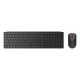 2. Lenovo 4X31S04814 Tastatur und Maus inklusive, Office RF Wireless + Bluetooth, Deutsch, Schwarz